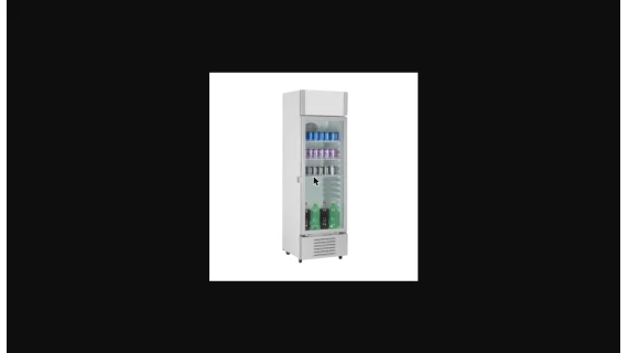 Réfrigérateur Vitrine Hisense FL30FC avec porte en double verre trempé et éclairage LED intégré