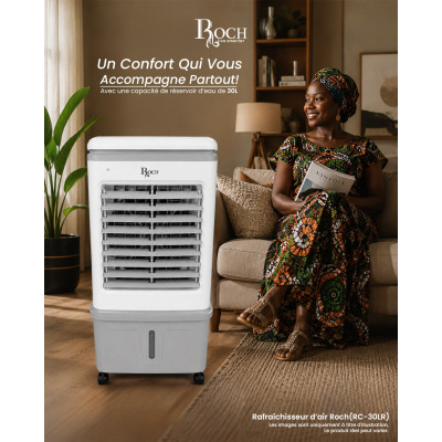 Ventilateur Roch Rafraîchisseur d'Air RC-30LR (30 L)