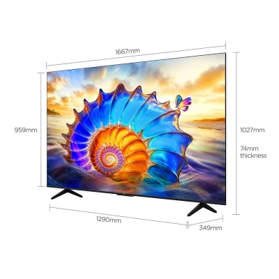 Téléviseur TCL 75" Smart Google TV 4K 75V6D ZXM – Image 3