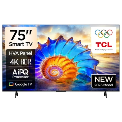 Téléviseur TCL 75" 4K avec Google TV et processeur AiPQ