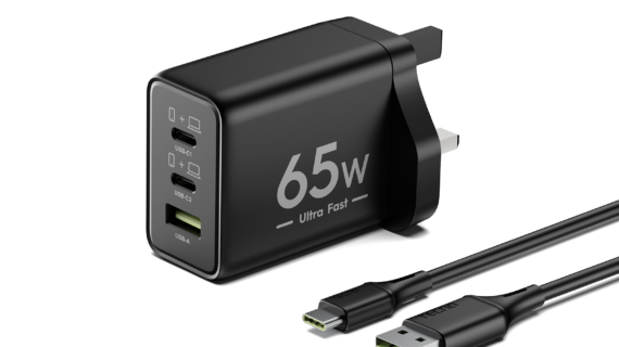 Chargeur TECNO E60T 65W GaN - 3 ports charge rapide