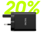 Chargeur TECNO E60T 65W GaN – 3 Ports Charge Rapide – Image 2