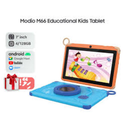 Tablette MODIO M66 WiFi 128Go 6Go RAM Android Écran HD Haute Performance