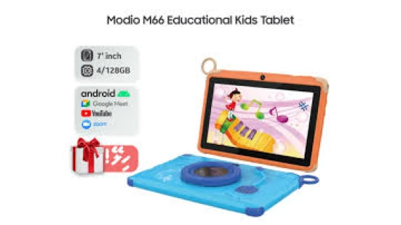 Tablette MODIO M66 WiFi 128Go 6Go RAM Android Écran HD Haute Performance