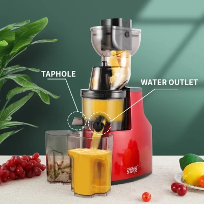 Extracteur de Jus WINNING STAR ST1000 Rouge 150W – Extracteur Lent 500 ml avec Éjection Automatique de la Pulpe – Image 2