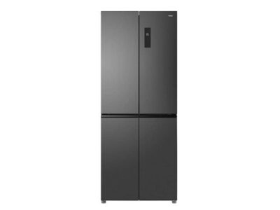 Réfrigérateur FINIX Side by Side 4 portes 550L gris avec système No Frost et compresseur Inverter