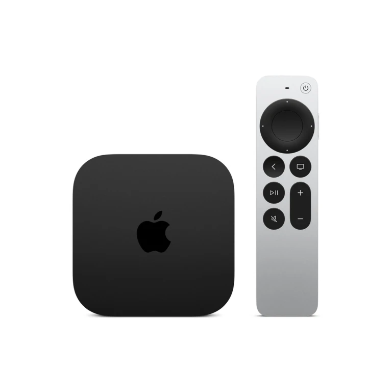 Apple TV 4K 64Go avec Siri Remote et câble Lightning