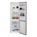Réfrigérateur Beko Combiné 3 Tiroirs B3RCHE440HS intérieur ouvert