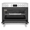 Cuisinière électrique Beko BGM30203EX vitrocéramique 90cm en acier inoxydable