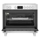 Cuisinière électrique Beko BGM30203EX vitrocéramique 90cm en acier inoxydable