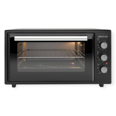 Image du Mini Four Elactron 60L Noir EL60400BL, électroménager pour cuisiner et griller