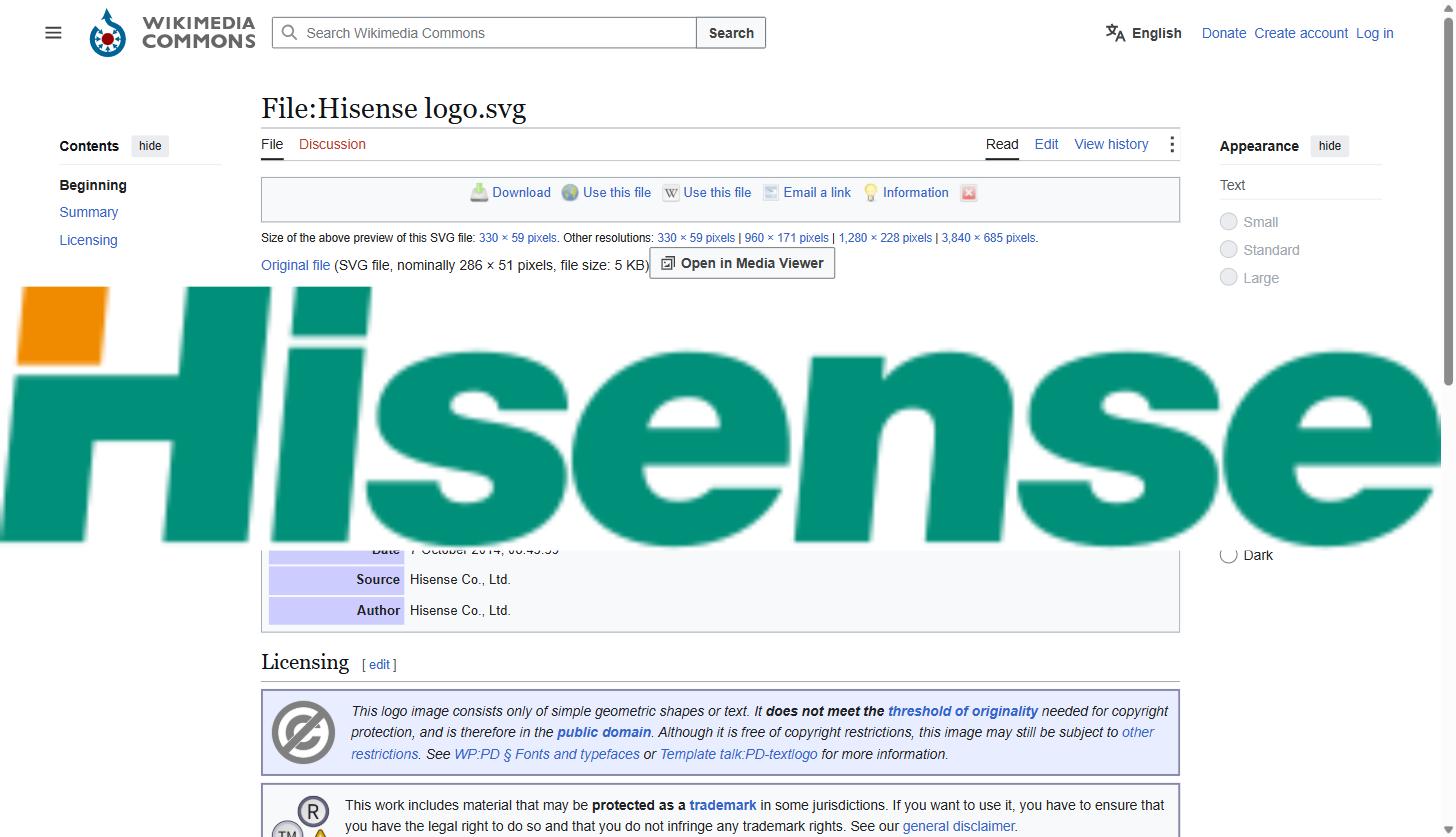 Logo Hisense