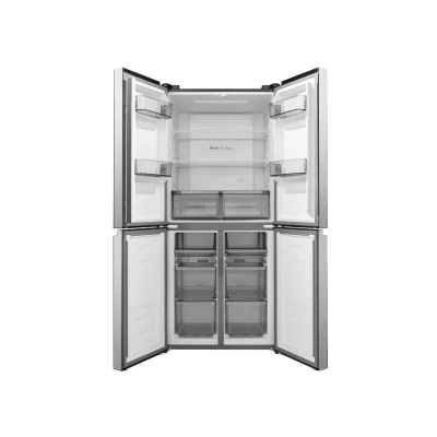 Réfrigérateur HISENSE Side by Side RQ54WC - intérieur avec compartiments Fresh Box