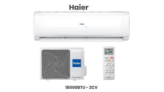 Climatiseur Split Haier 18000 BTU A+++ – Turbo Cool, Gaz R32, Refroidissement Rapide