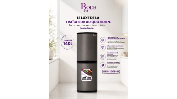 Réfrigérateur ROCH RFR-160B-B 140L - visuel officiel