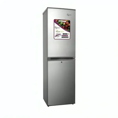 Réfrigérateur ROCH RFR290BB 290L gris avec 4 tiroirs et compartiment congélateur séparé
