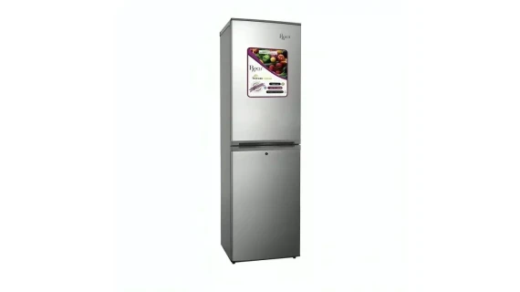 Réfrigérateur ROCH RFR290BB 290L gris avec 4 tiroirs et compartiment congélateur séparé