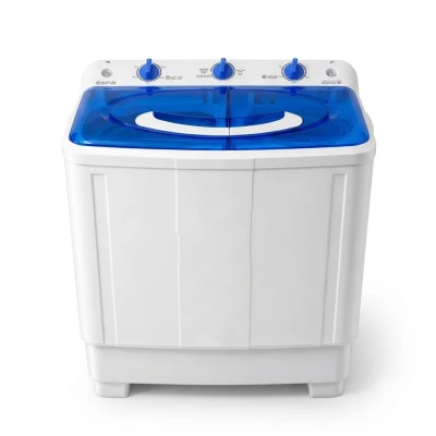 Machine à Laver SILTAL 7kg Semi-Auto Bleu SWT7000 – Image 2