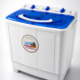 Machine à laver SILTAL 7kg semi-automatique bleu et blanc